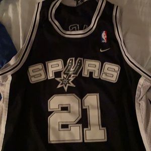 Nike NBA Tim Duncan Authentic Throwback Jersey